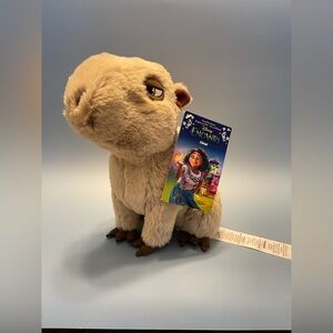 Disney Encanto Capybara Plush with Brown and Cream Fur